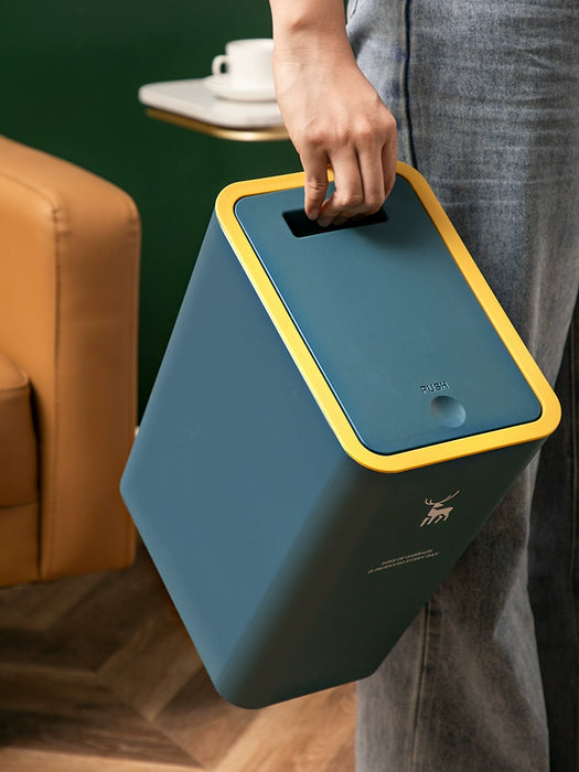 Large Press Bedroom Thick Trash Can