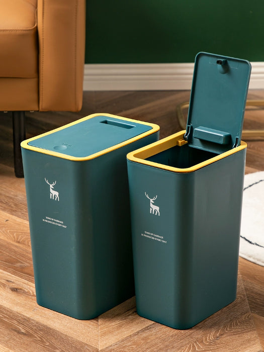 Large Press Bedroom Thick Trash Can