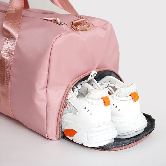 Women’s Gym Bag with Shoe Compartment