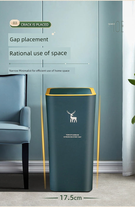 Large Press Bedroom Thick Trash Can