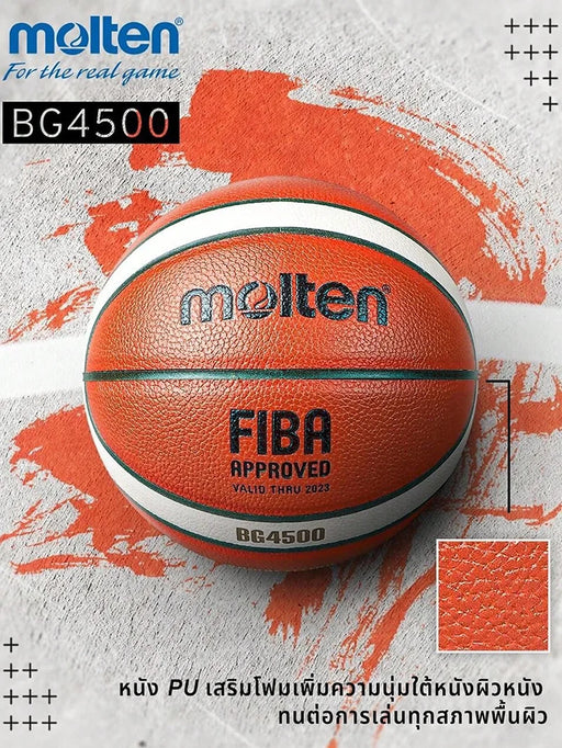 Molten BG4500 Official Size 5 Basketball – Certified Competition Training