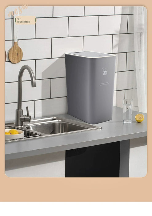 Large Press Bedroom Thick Trash Can
