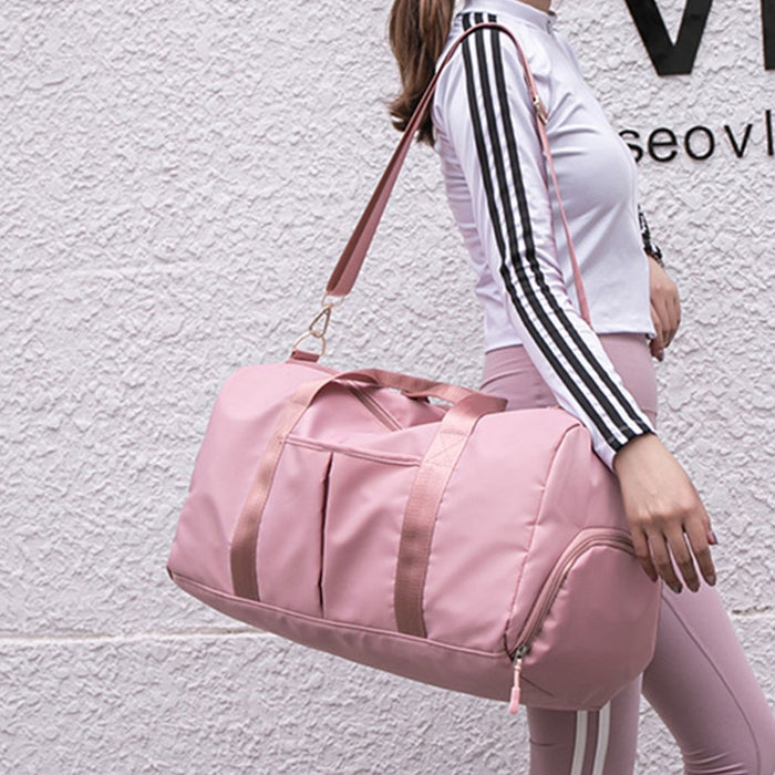 Women’s Gym Bag with Shoe Compartment