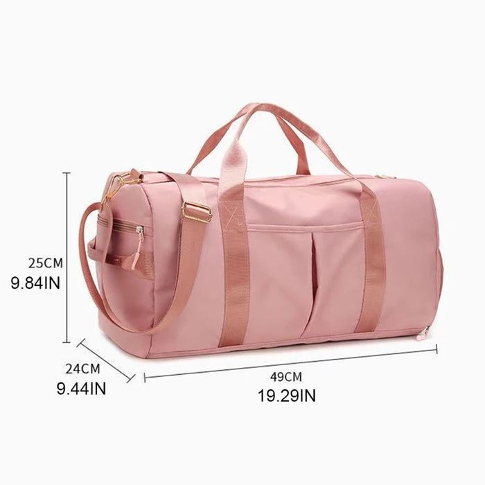 Women’s Gym Bag with Shoe Compartment