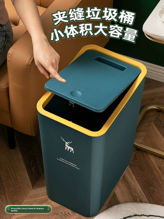 Large Press Bedroom Thick Trash Can