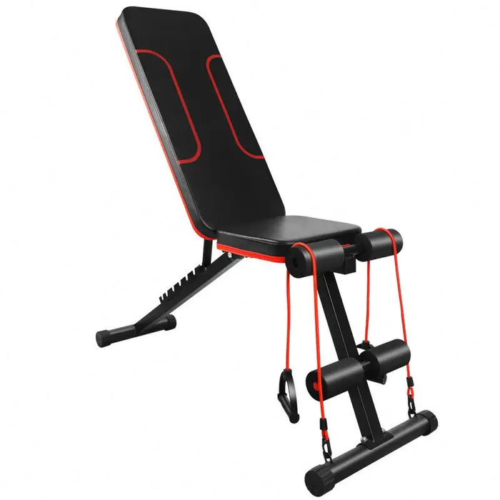 Black Adjustable Gym Bench