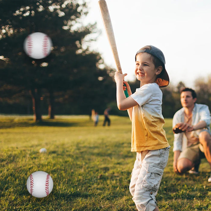 Palla Da Baseball Morbida Ad Alta Elasticità - Per Allenamento, Pratica Battuta, Scuola E Giochi All'Aperto - Foto 6