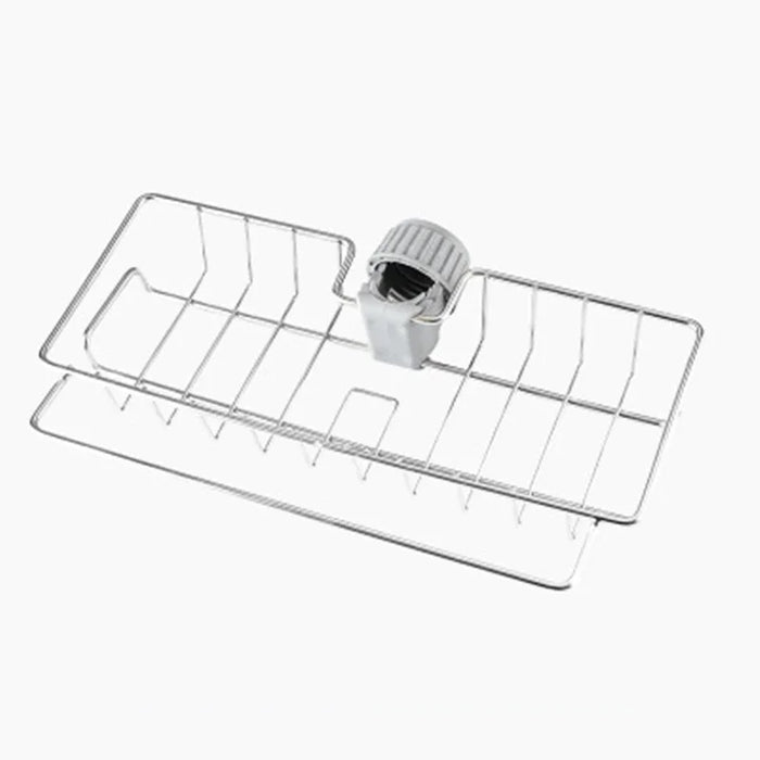 Stainless Steel Multi-Layer Faucet Storage Rack – Kitchen Sink