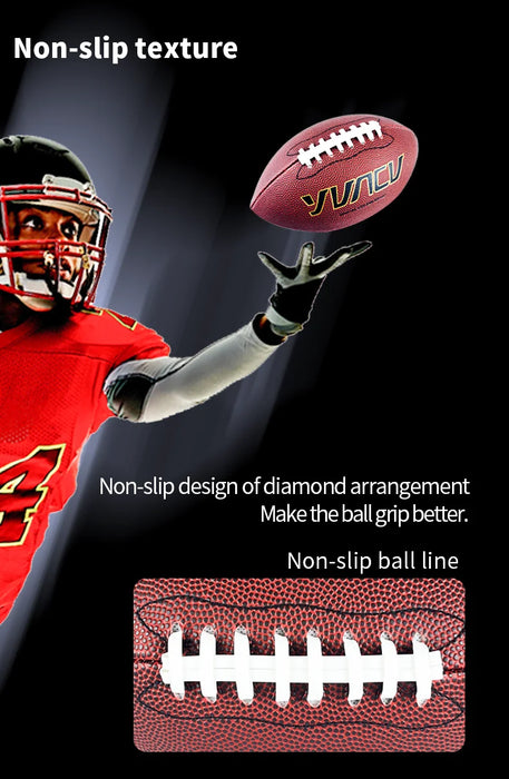 Standard American Football for Youth & Adult - Outdoor Sports Game Size 9, 6