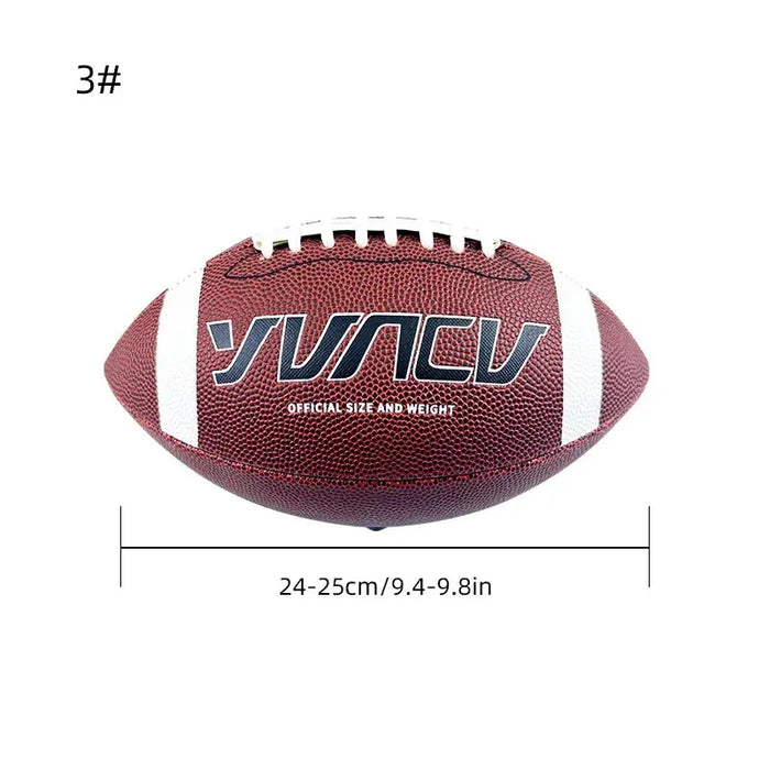 Standard American Football for Youth & Adult - Outdoor Sports Game Size 9, 6