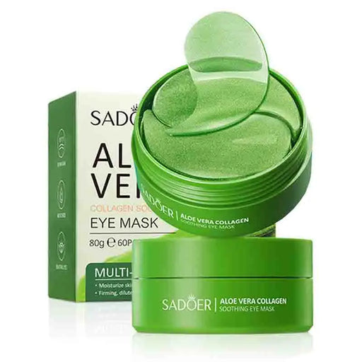Aloe Vera Eye Patches to reduce puffiness, dark circles & fine lines 60pcs