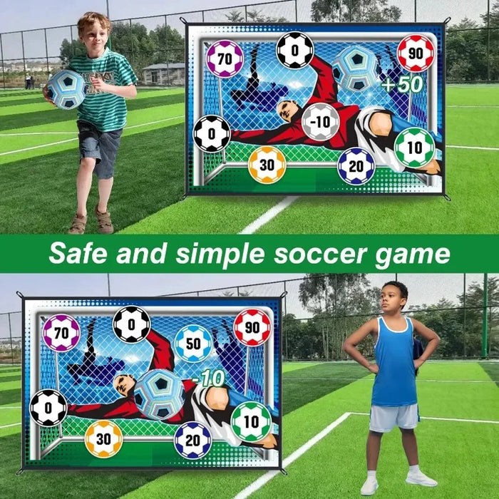 Soccer Game Mat Set – Indoor/Outdoor Multiplayer Football Toys for Kids
