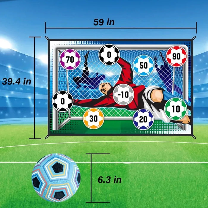 Soccer Game Mat Set – Indoor/Outdoor Multiplayer Football Toys for Kids