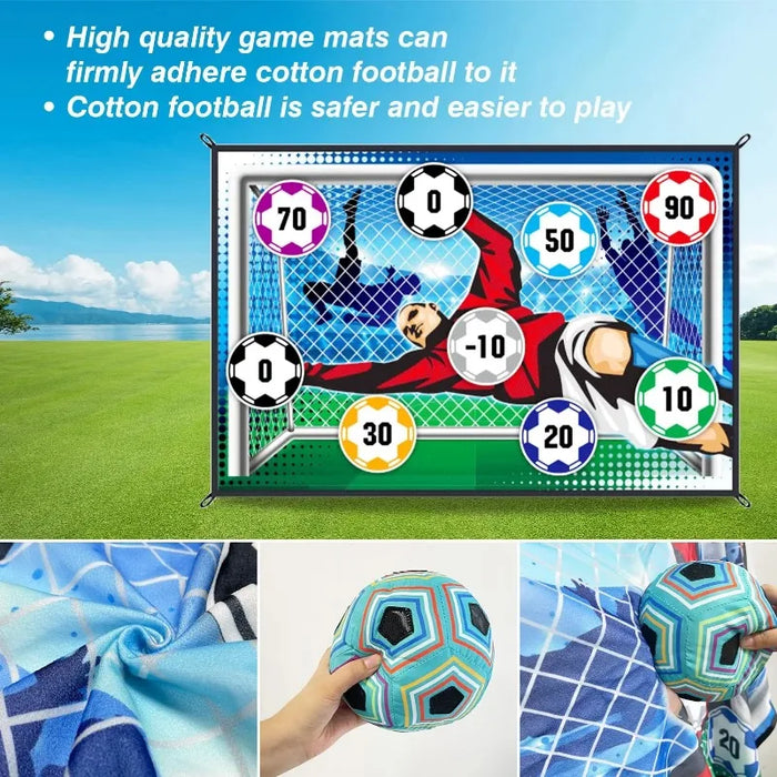 Soccer Game Mat Set – Indoor/Outdoor Multiplayer Football Toys for Kids