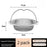 Stainless Steel Drain Hole Filter with Handle – For Bathtub, Shower, and Kitchen