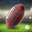Standard American Football for Youth & Adult - Outdoor Sports Game Size 9, 6
