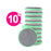 Double-Sided Dishwashing Sponges – Reusable Kitchen Scrub Pads 10PCS