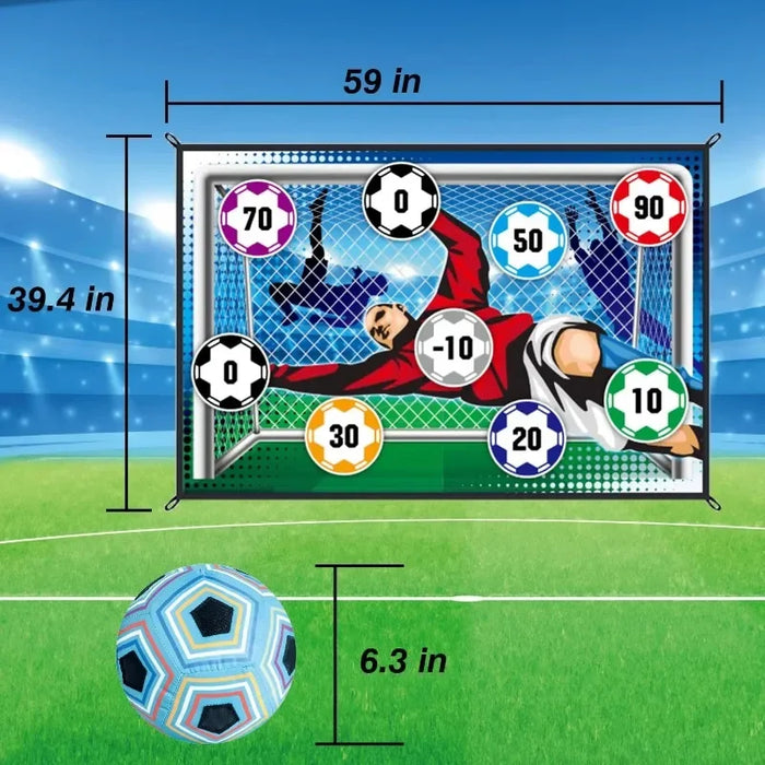 Soccer Game Mat Set – Indoor/Outdoor Multiplayer Football Toys for Kids