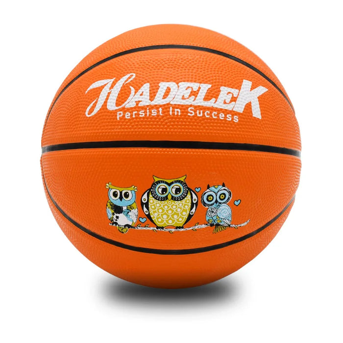 Size 7 Rubber Basketball – Wear-Resistant, High Elastic, Dribbling & Training Ball