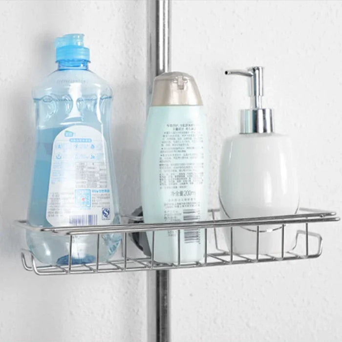 Stainless Steel Multi-Layer Faucet Storage Rack – Kitchen Sink