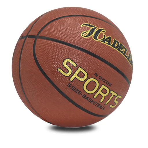 Size 7 Rubber Basketball – Wear-Resistant, High Elastic, Dribbling & Training Ball