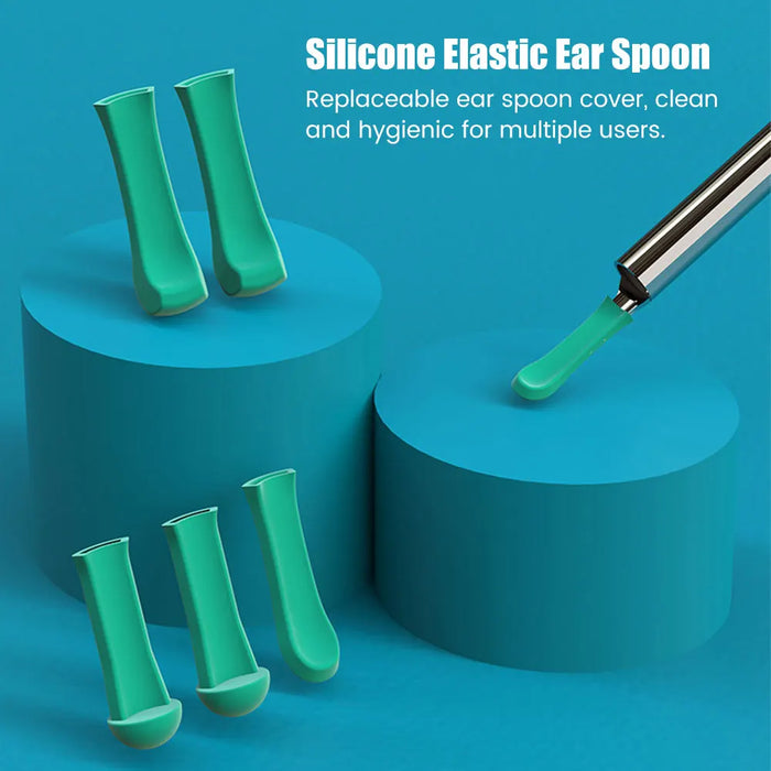 Smart Visual Earwax Cleaner – Wireless Otoscope with HD Camera, Ear Pick Removal Tool Kit