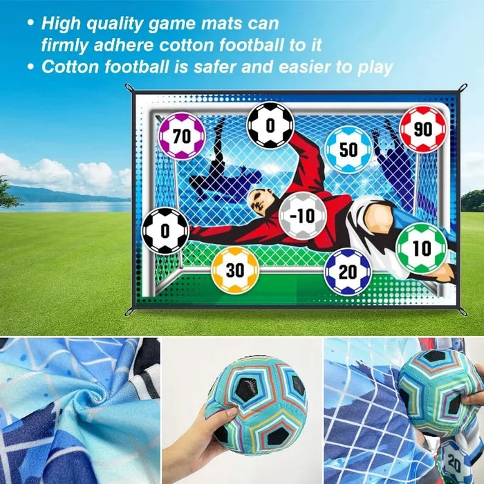 Soccer Game Mat Set – Indoor/Outdoor Multiplayer Football Toys for Kids