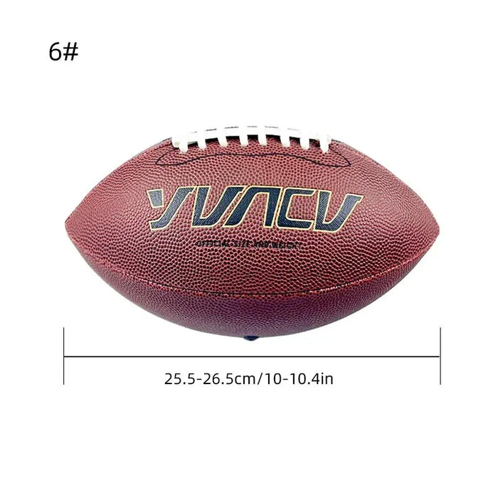 Standard American Football for Youth & Adult - Outdoor Sports Game Size 9, 6