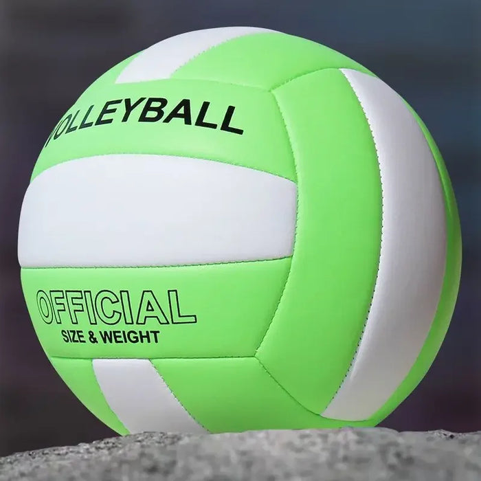 Size 5 PVC Volleyball – Wear-Resistant, High Bouncy, Game Ball