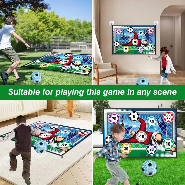 Soccer Game Mat Set – Indoor/Outdoor Multiplayer Football Toys for Kids