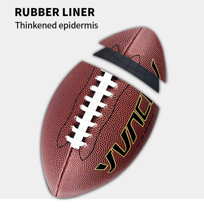 Standard American Football for Youth & Adult - Outdoor Sports Game Size 9, 6