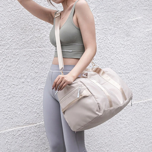 Women’s Gym Bag with Shoe Compartment
