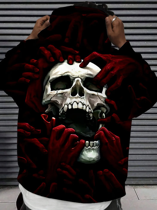 Men's Gothic Punk Hoodie