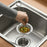 Stainless Steel Drain Hole Filter with Handle – For Bathtub, Shower, and Kitchen