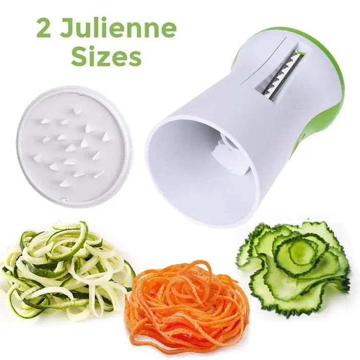 Heavy Duty Spiralizer Vegetable Slicer – Zucchini Pasta Noodle & Spaghetti Maker (KC0335)