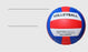Size 5 PVC Volleyball – Wear-Resistant, High Bouncy, Game Ball