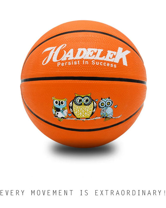 Size 7 Rubber Basketball – Wear-Resistant, High Elastic, Dribbling & Training Ball