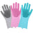 Dishwashing Gloves – Magic Silicone Reusable Scrubber Cleaning Gloves