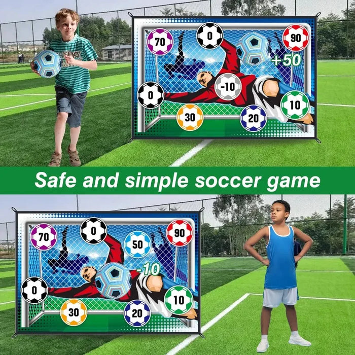 Soccer Game Mat Set – Indoor/Outdoor Multiplayer Football Toys for Kids