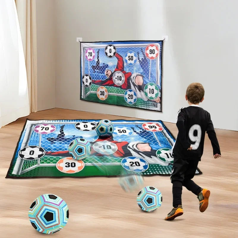Soccer Game Mat Set – Indoor/Outdoor Multiplayer Football Toys for Kids