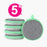 Double-Sided Dishwashing Sponges – Reusable Kitchen Scrub Pads 10PCS
