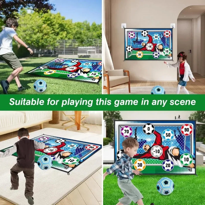 Soccer Game Mat Set – Indoor/Outdoor Multiplayer Football Toys for Kids